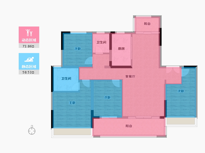 河南省-周口市-建业世和府-120.00-户型库-动静分区