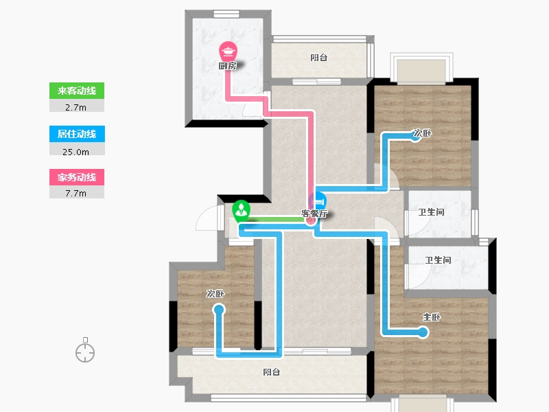 江西省-上饶市-水岸金域-94.00-户型库-动静线