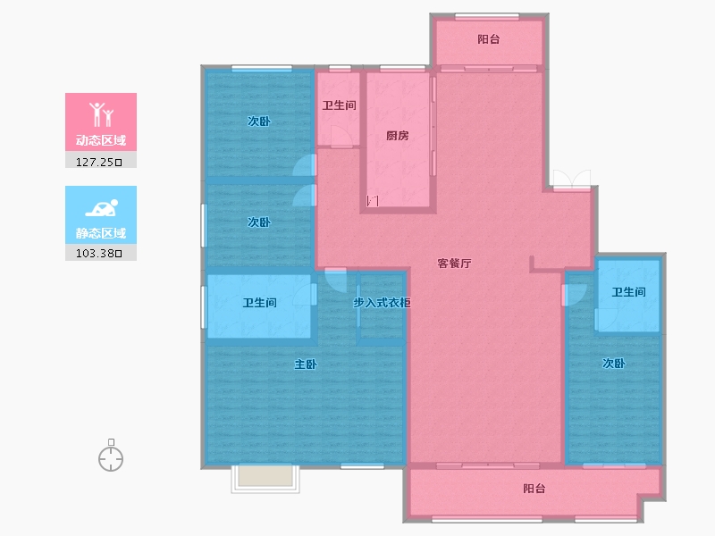 山东省-菏泽市-菏泽当代城-210.00-户型库-动静分区