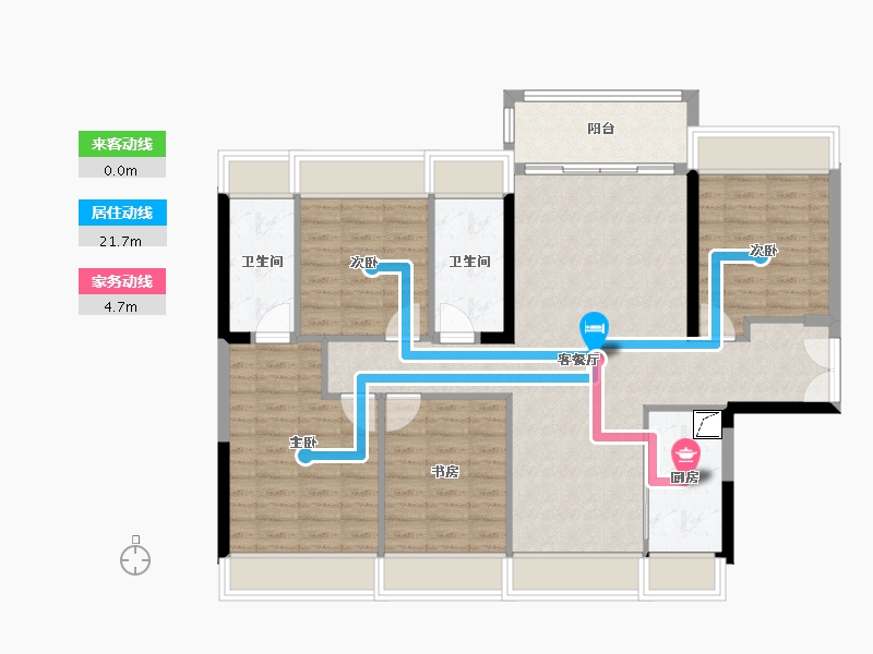 广东省-深圳市-京基智农山海御园-112.00-户型库-动静线