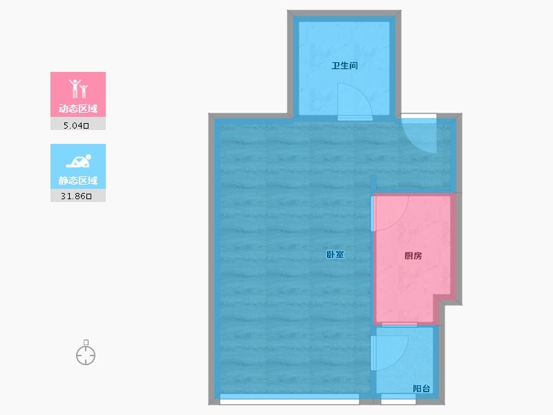 辽宁省-丹东市-滨江·凯旋门-33.00-户型库-动静分区