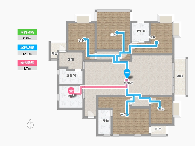 广东省-深圳市-俊景豪园-175.00-户型库-动静线