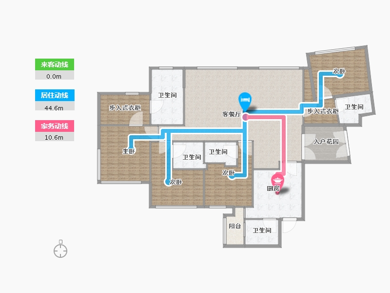 湖北省-武汉市-恒隆府-250.00-户型库-动静线