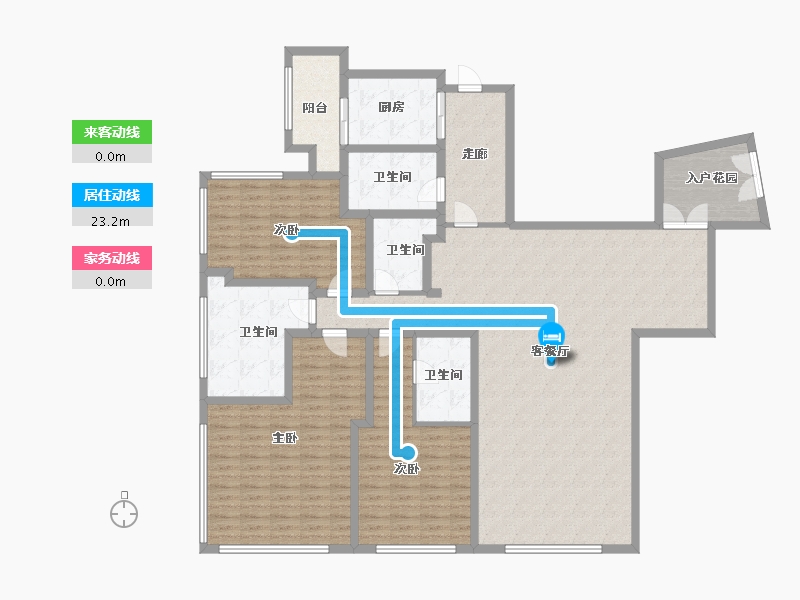 湖北省-武汉市-恒隆府-178.41-户型库-动静线