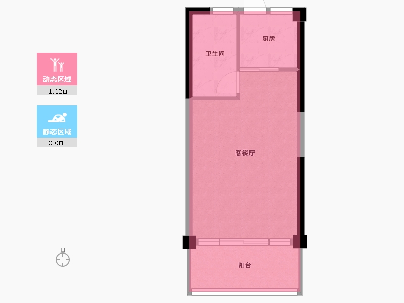 浙江省-温州市-新鸿东望蓝海-37.00-户型库-动静分区