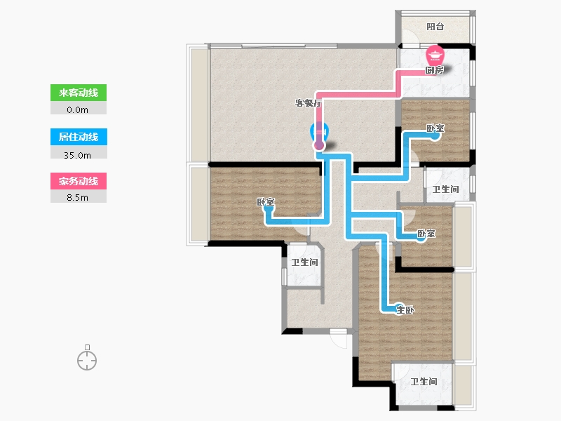 四川省-绵阳市-九洲江渚-144.33-户型库-动静线