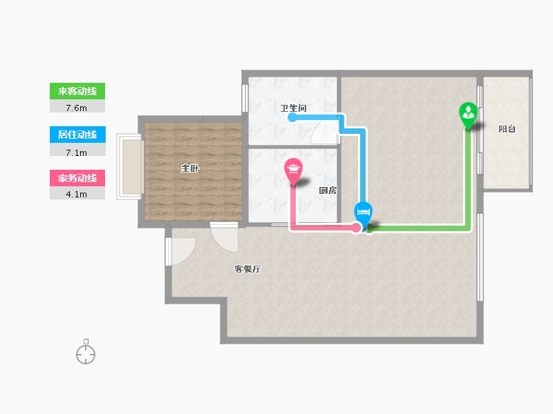 上海-上海市-中建玖里书香-122.91-户型库-动静线