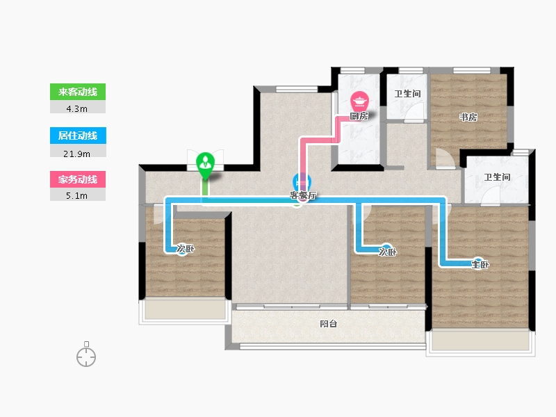 山东省-济南市-中电建国誉府-117.00-户型库-动静线