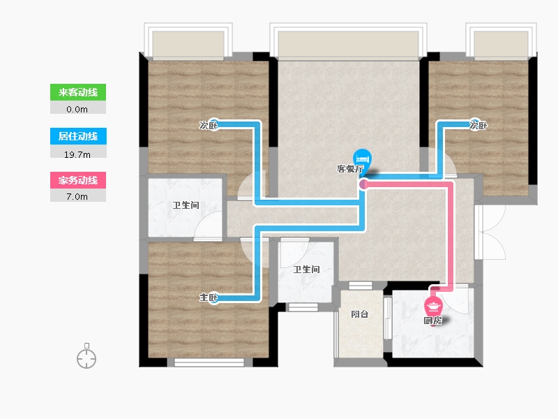 四川省-泸州市-玖臣壹品-79.00-户型库-动静线