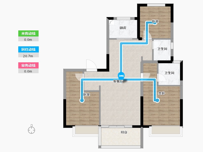 山东省-济南市-中博谦山-94.19-户型库-动静线