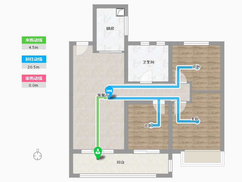 江苏省-无锡市-德信云溪名著-74.23-户型库-动静线