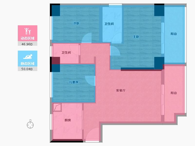 海南省-海口市-同康江语海-85.20-户型库-动静分区