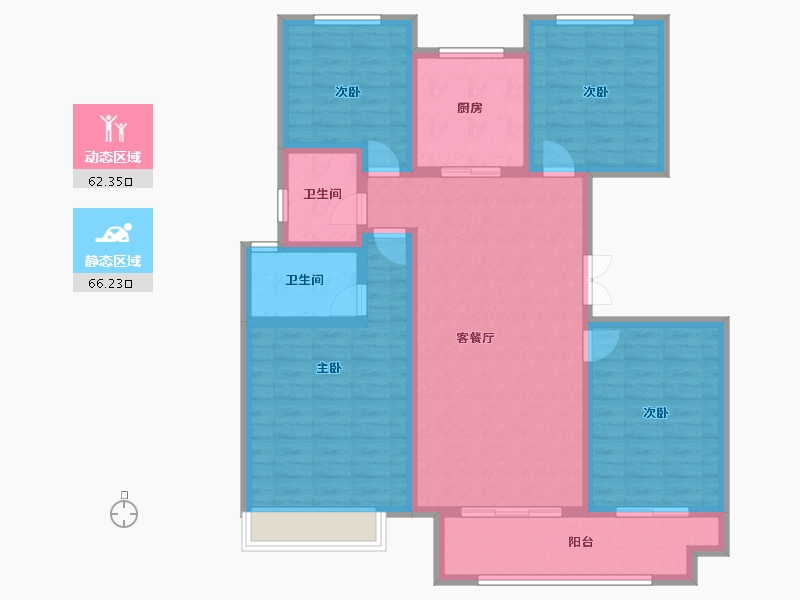 山东省-济南市-汇众天樾府-115.00-户型库-动静分区