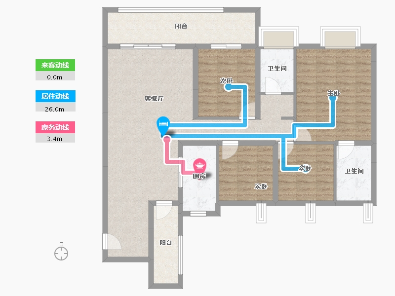 广东省-广州市-中建玖玥湾-114.53-户型库-动静线