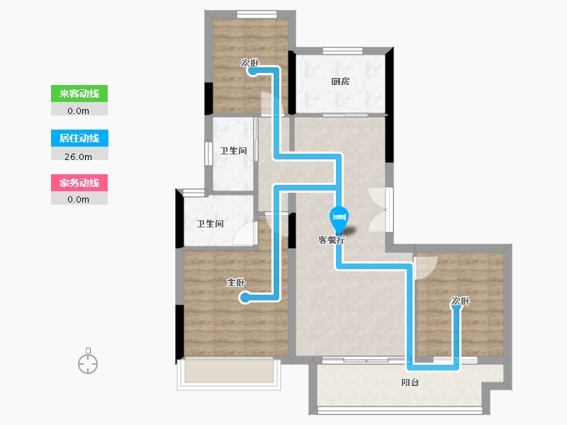 河南省-商丘市-天龙湖中央公园-79.20-户型库-动静线