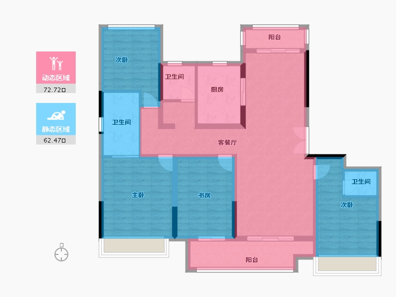 河南省-商丘市-天龙湖中央公园-120.80-户型库-动静分区