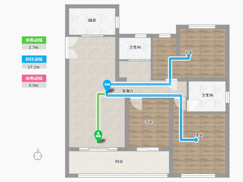 江苏省-盐城市-新城悦隽首府-100.00-户型库-动静线