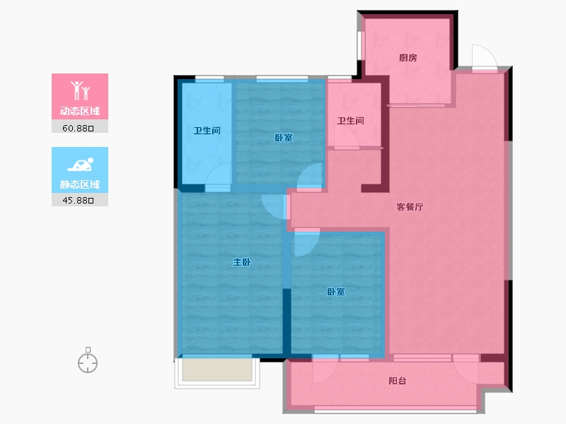 山东省-聊城市-民生城市主人-95.04-户型库-动静分区