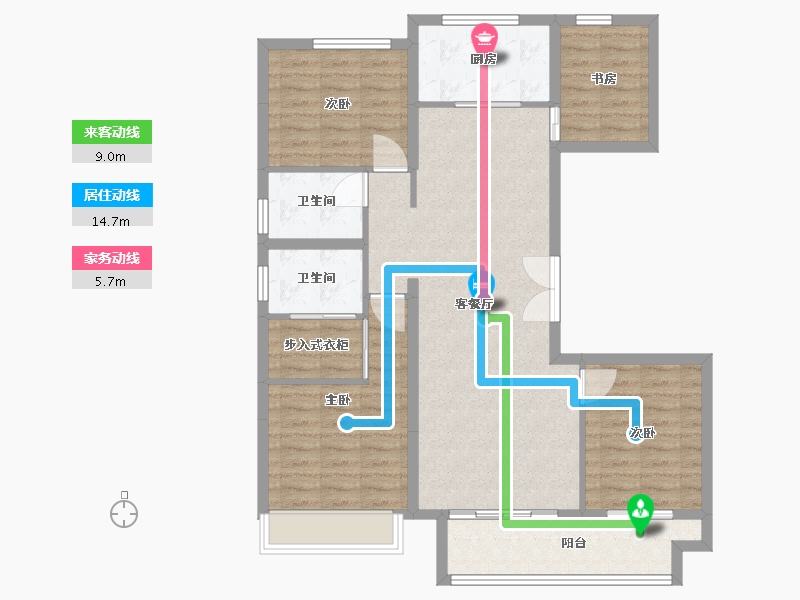 河南省-商丘市-天龙湖中央公园-102.40-户型库-动静线