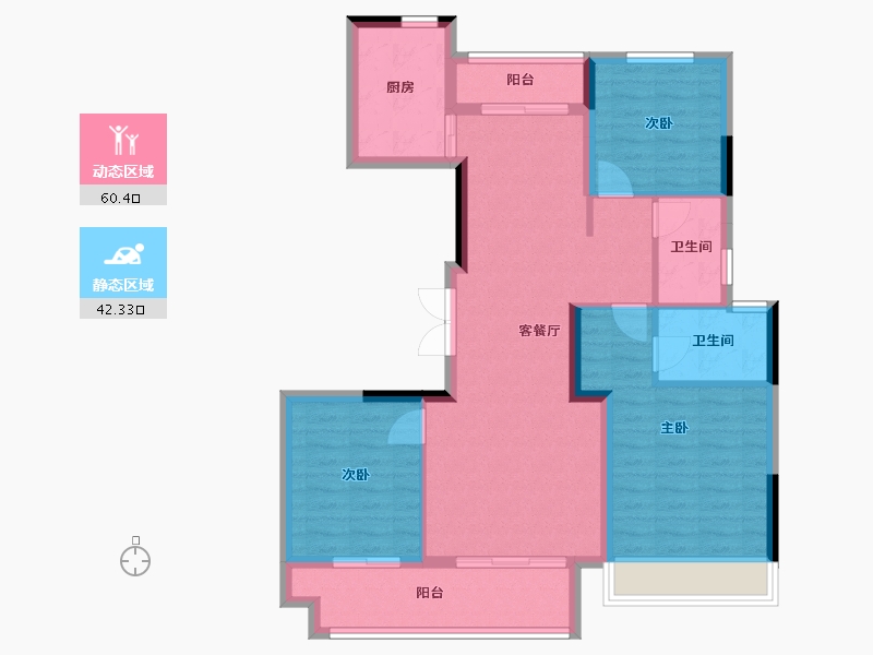 河南省-商丘市-天龙湖中央公园-92.01-户型库-动静分区