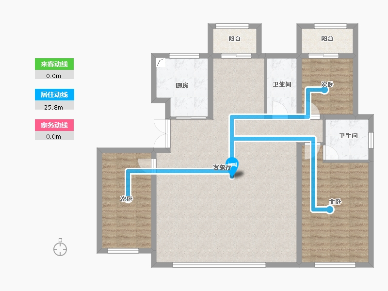 山东省-青岛市-青建金宸府-116.01-户型库-动静线