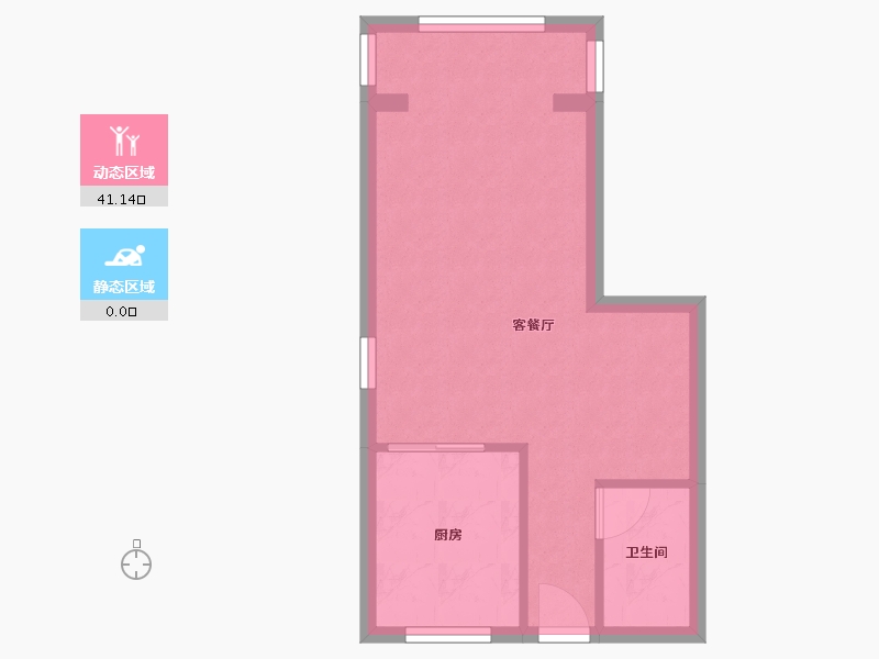 上海-上海市-禹洲雍贤府-77.00-户型库-动静分区