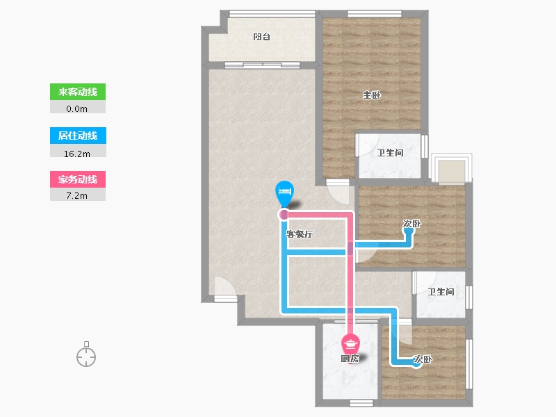 广西壮族自治区-南宁市-金州路疾控中心-100.00-户型库-动静线