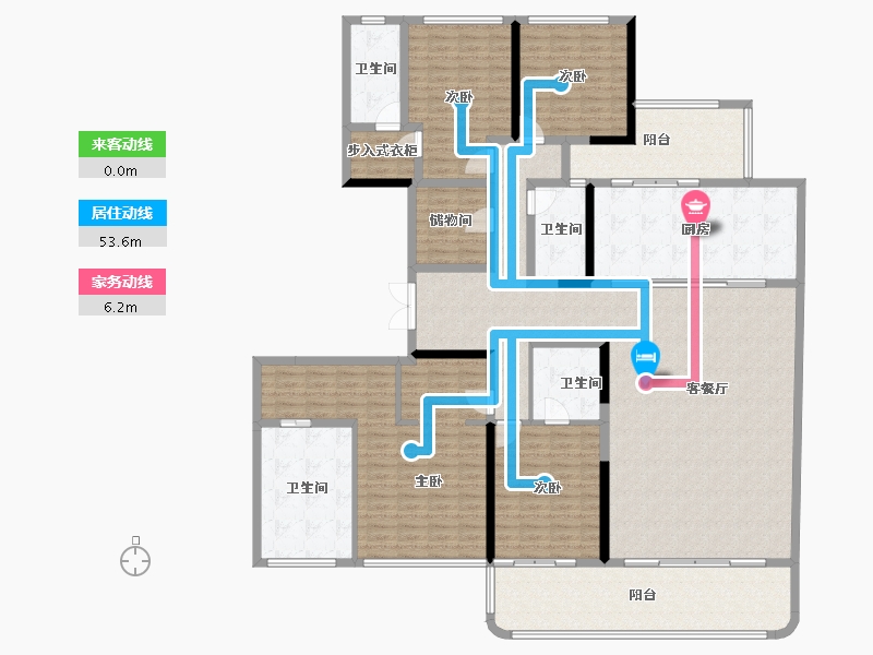 湖南省-长沙市-绿城凤起麓鸣-228.00-户型库-动静线