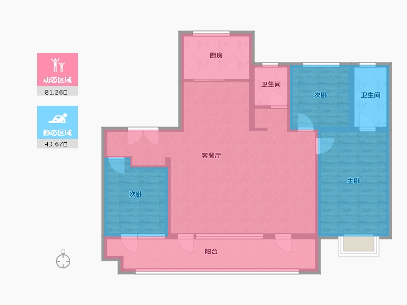 山东省-潍坊市-中南林清月-112.01-户型库-动静分区