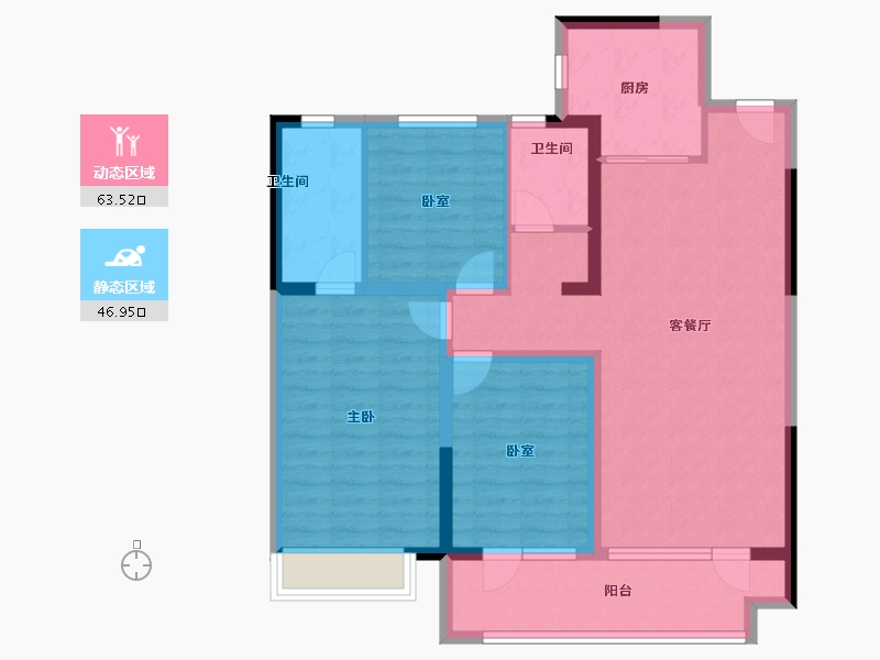 山东省-聊城市-民生城市主人-98.59-户型库-动静分区