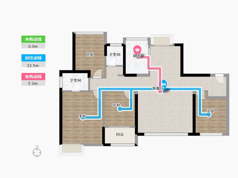 福建省-厦门市-建发五缘灏月-114.77-户型库-动静线