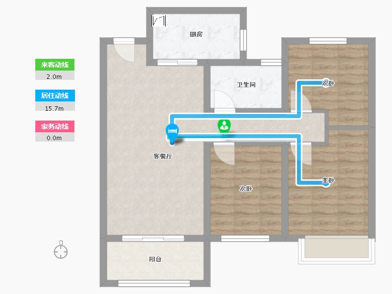 山东省-菏泽市-建邦中央公园-74.00-户型库-动静线