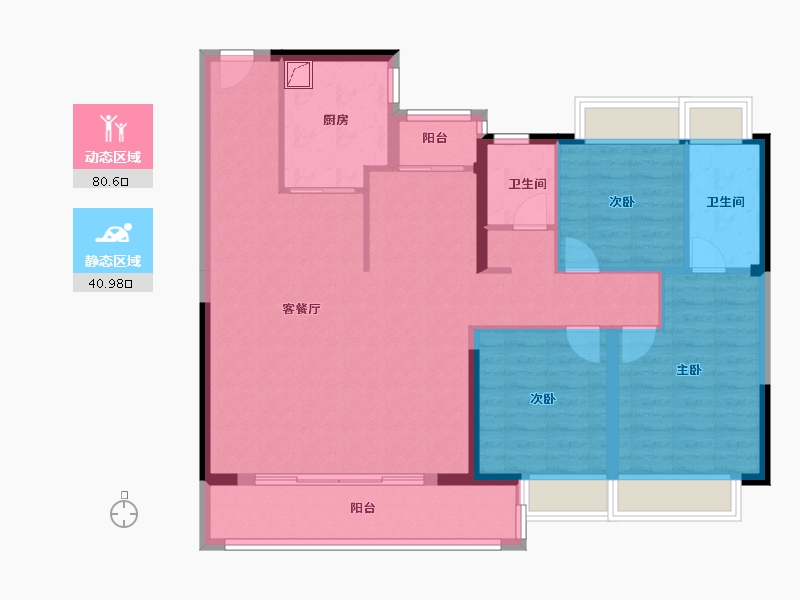 湖北省-武汉市-未来中心-114.87-户型库-动静分区