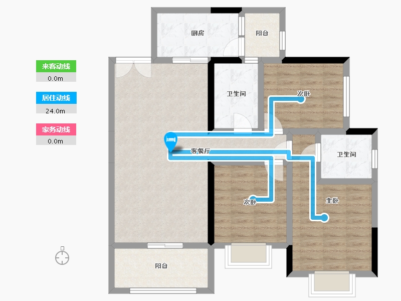 四川省-成都市-春熙江岸-103.00-户型库-动静线