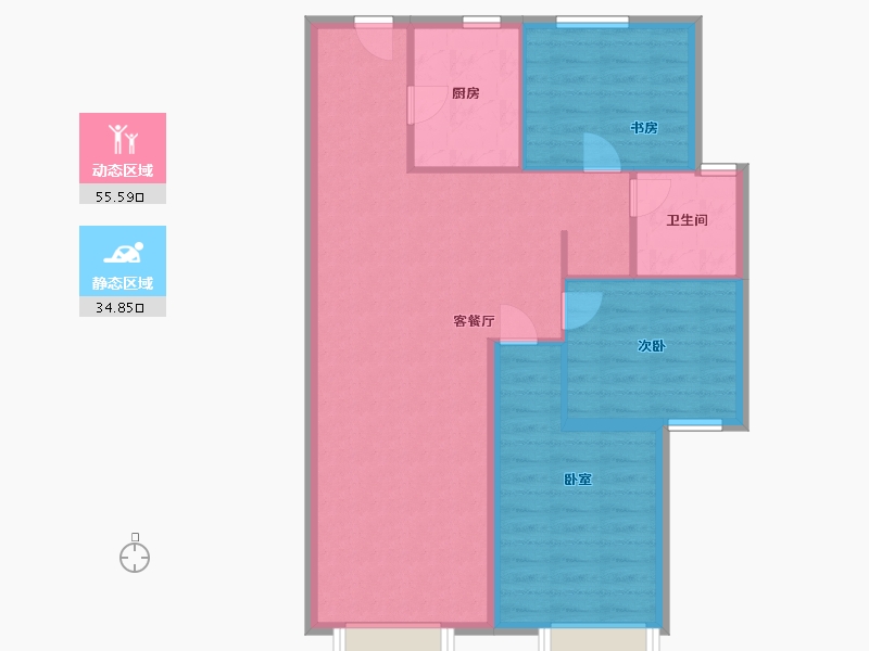 天津-天津市-新城和新府-82.00-户型库-动静分区