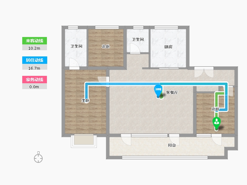 山东省-潍坊市-中南林清月-103.20-户型库-动静线