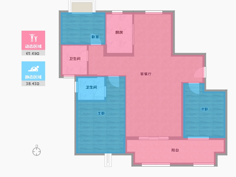 江西省-上饶市-东投金麟府-93.24-户型库-动静分区