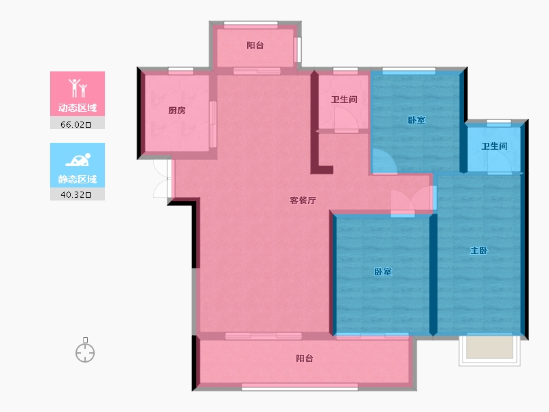 河南省-周口市-圣桦名城-95.00-户型库-动静分区