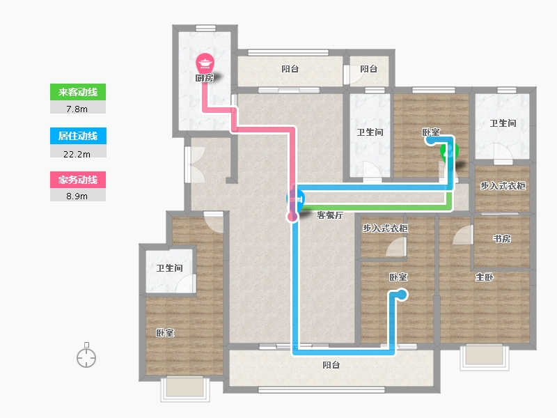 山东省-潍坊市-和園-168.00-户型库-动静线