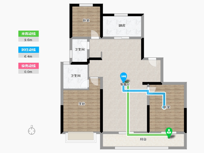 山东省-潍坊市-和園-114.89-户型库-动静线