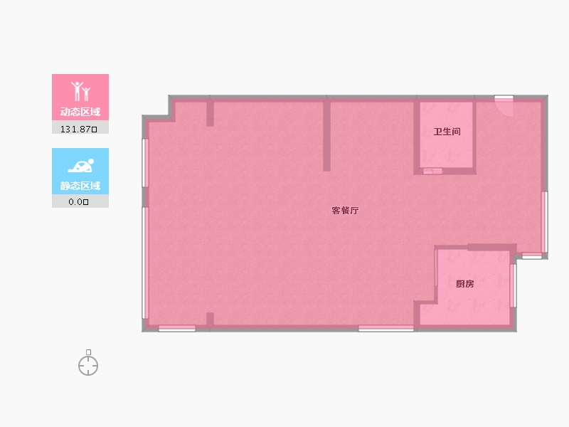 江苏省-苏州市-绿地海域天境-123.00-户型库-动静分区