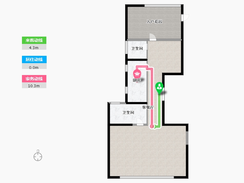 福建省-厦门市-国际广场-130.00-户型库-动静线