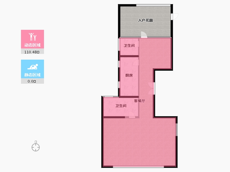 福建省-厦门市-国际广场-130.00-户型库-动静分区