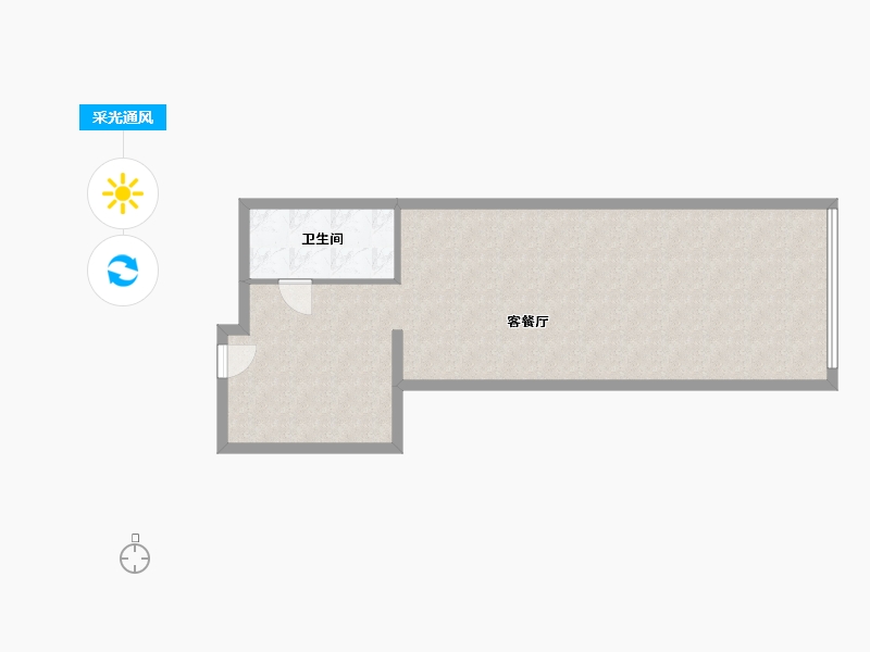 北京-北京市-拾光里-230.00-户型库-采光通风