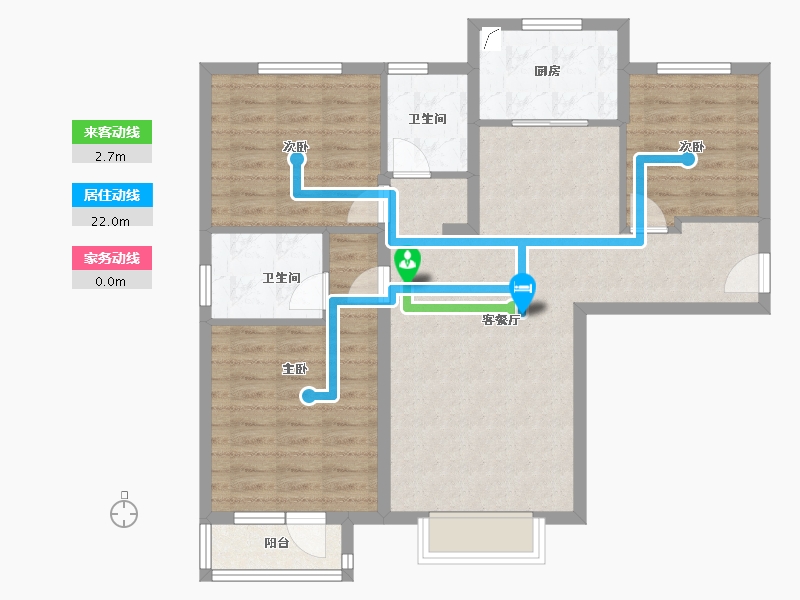 河北省-保定市-未来花郡-91.00-户型库-动静线