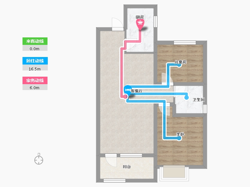 河北省-石家庄市-东胜未来云-62.93-户型库-动静线