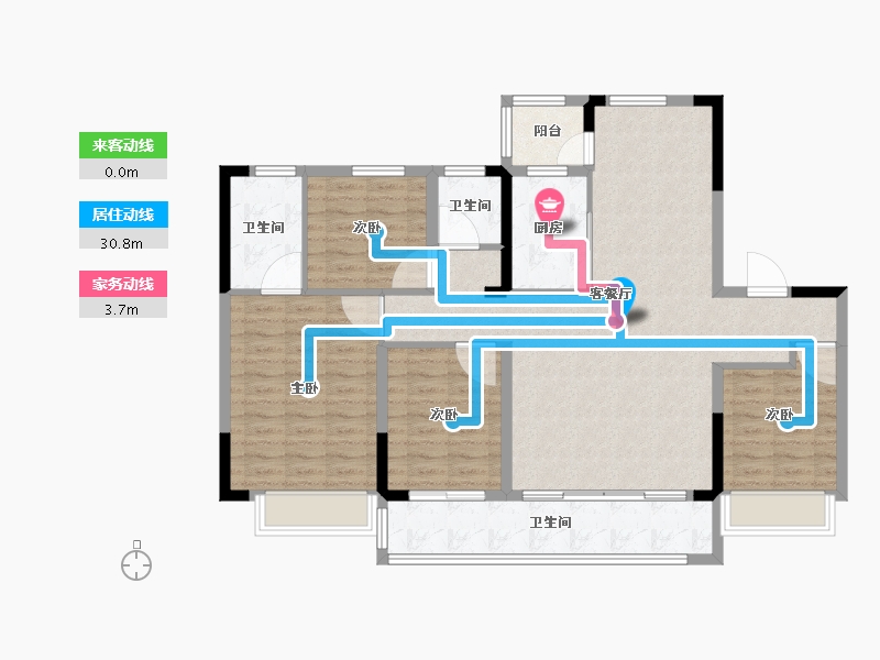 四川省-成都市-五矿香投桂语堂-114.41-户型库-动静线