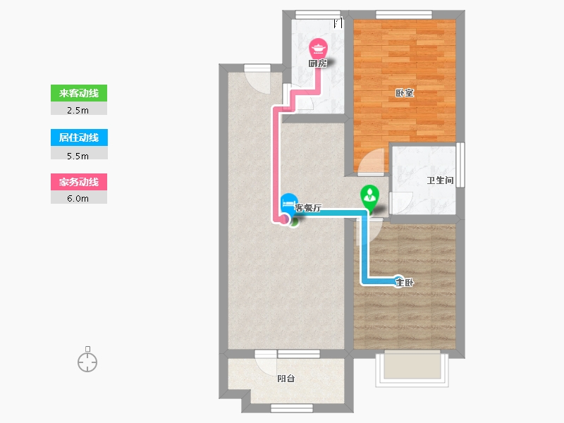 河北省-石家庄市-东胜未来云-63.90-户型库-动静线