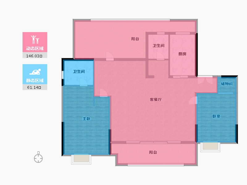 河南省-郑州市-发鬼地方-190.00-户型库-动静分区