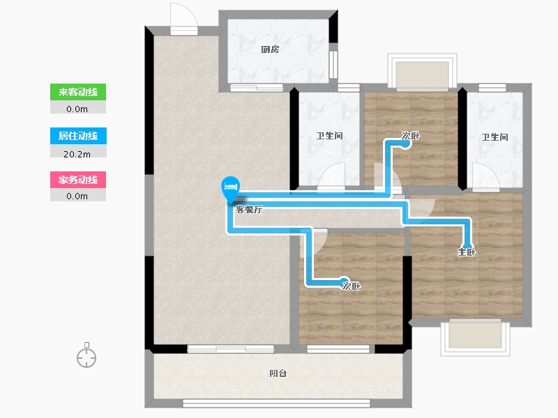 湖北省-宜昌市-城发著山-88.22-户型库-动静线